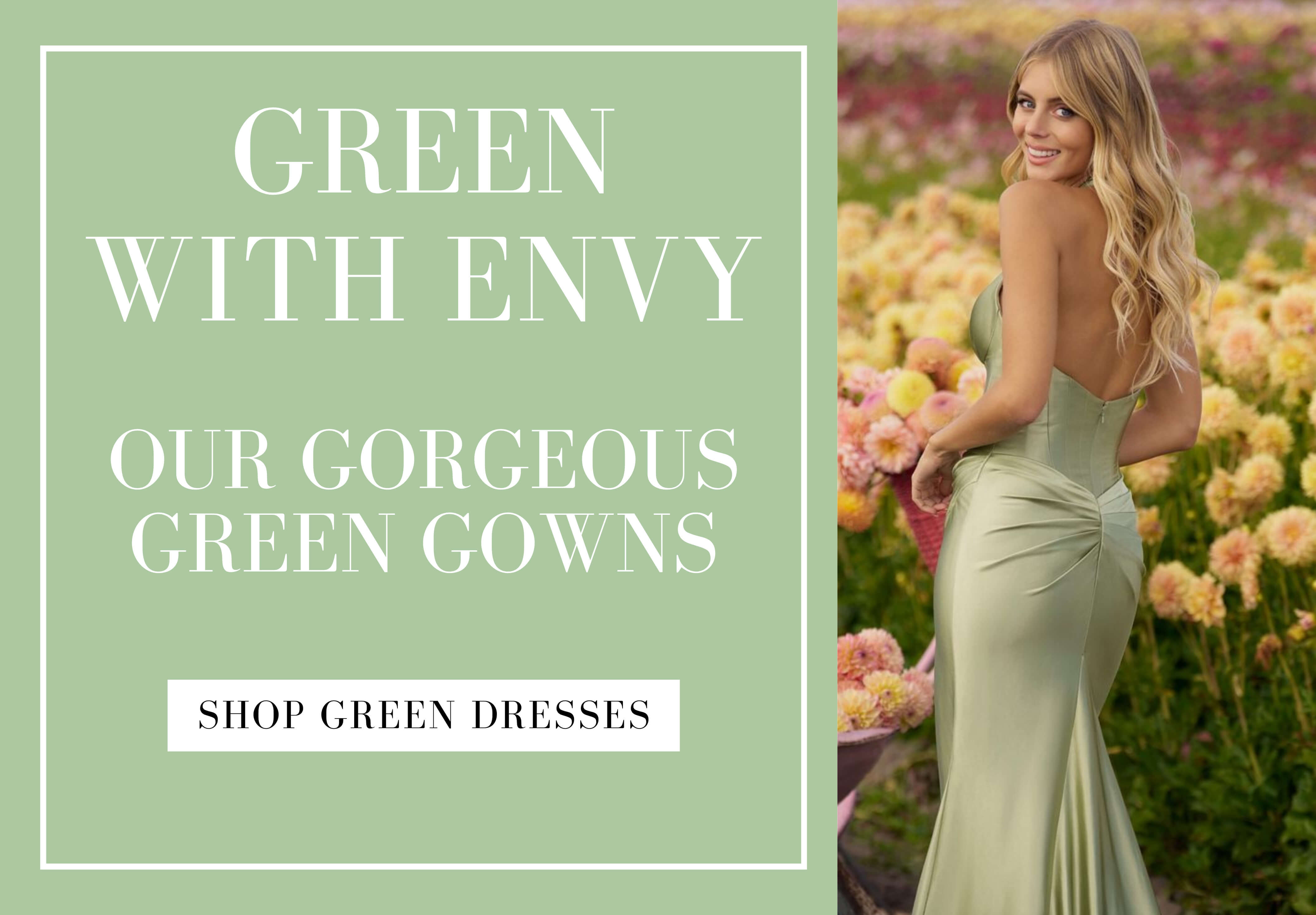 Green with envy dresses. Desktop Image