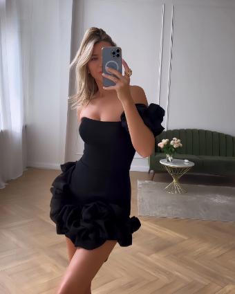 Babetique Style #Janna Dress #4 Black thumbnail